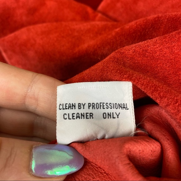 Vintage Suede Leather Shirt Jacket - Picture 7 of 8